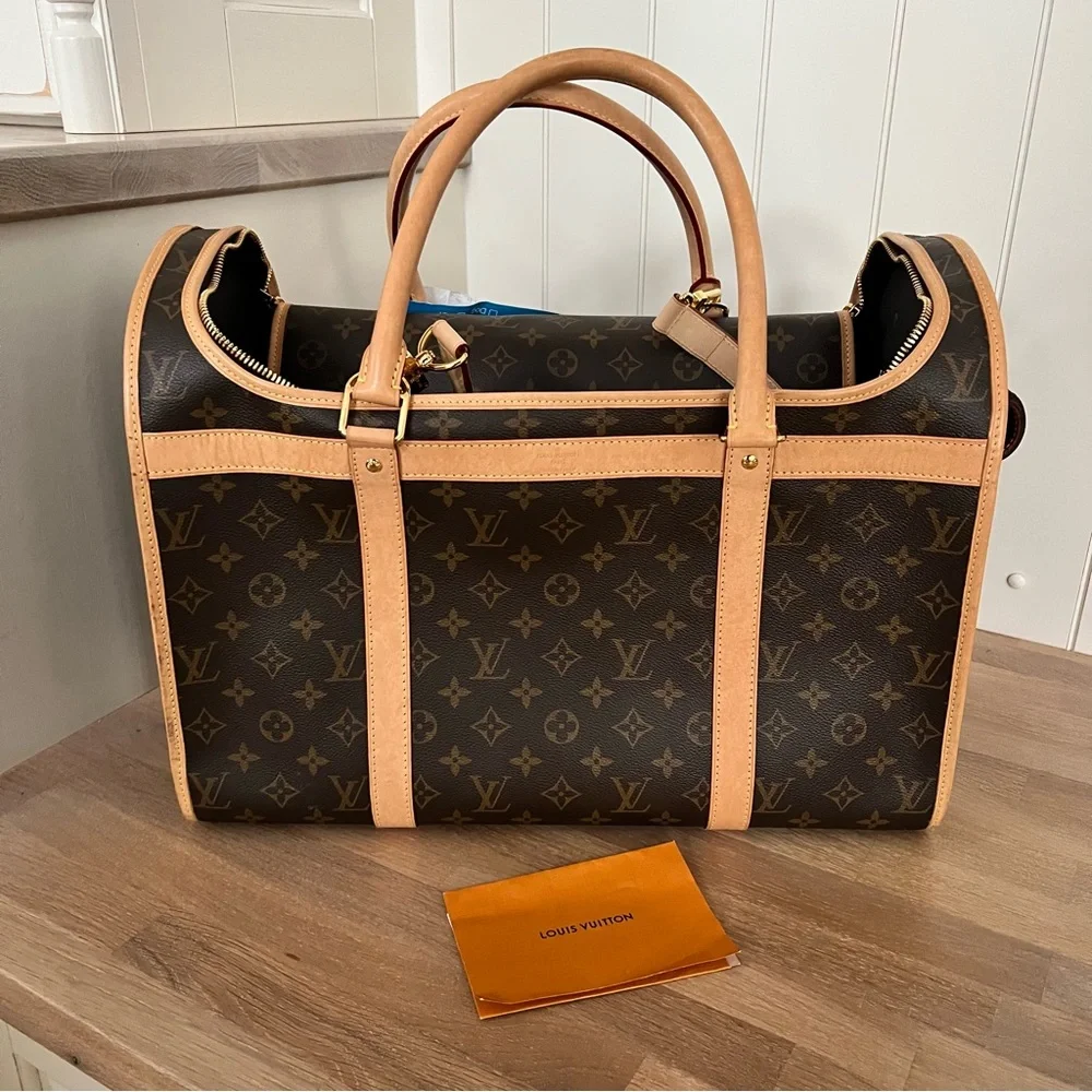 Louis Vuitton’s classic Dog Carrier